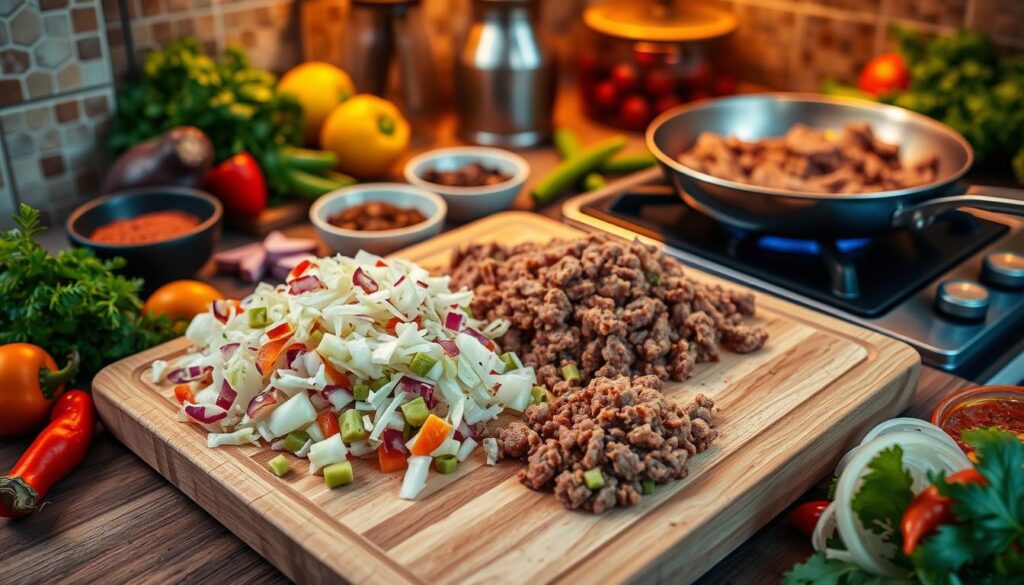 Ground beef cabbage recipe cooking instructions